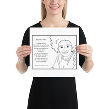 Load image into Gallery viewer, Majestic Afro Poem Poster