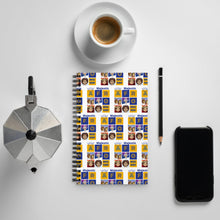 Load image into Gallery viewer, Afro Block Spiral Notebook
